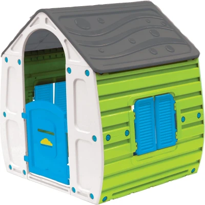 Afbeelding van Paradiso Toys speelhuis Summer 102 x 90 cm groen/grijs/blauw