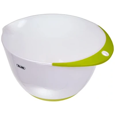Afbeelding van Ibili Mengkom met antislipbodem, wit/groen, 18 cm