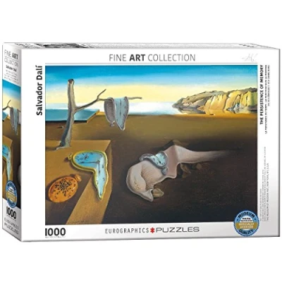 Afbeelding van Eurographics Puzzle Salvador DALI DIE BESTÄNDIGKEIT DER Erinne Puzzel voor kinderen, Maat: One Size, Multi coloured