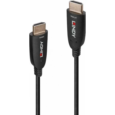 Afbeelding van Lindy 38516 HDMI kabel 8K60 glasvezel hybride 60m