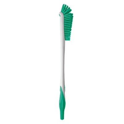 Afbeelding van MAM Soft Brush flessenborstel met extra zachte haren, flesborstel geschikt voor elke flesvorm, speciale speenborstel het reinigen van flesspenen, 0+ maanden, blauw