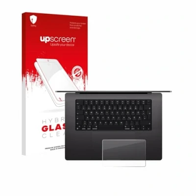 Afbeelding van upscreen Screenprotector voor Apple MacBook Pro 16&quot; 2024 M4 (ALLEEN Touch Trackpad) Folie Beschermfolie Beschermglas transparant