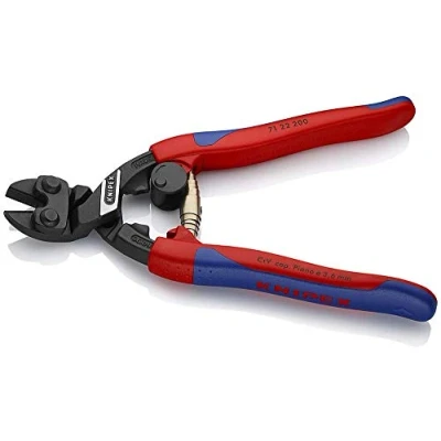 Afbeelding van Knipex CoBolt Compacte boutensnijtang zwart geatramenteerd, met slanke meer componentengrepen 200 mm (zelfbedieningskaart/blister) 71 22 SB