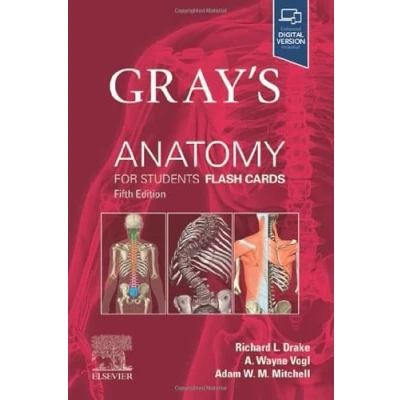 Afbeelding van Gray&#039;s Anatomy for Students Flash Cards: with STUDENT CONSULT Online Access