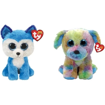 Afbeelding van Ty Knuffel Beanie Boo&quot;;s Prince Husky &amp; Max Dog