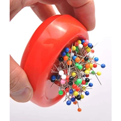 Afbeelding van Trimz Magnetisch Speldenkussen, Rood, 12 x 8 3 cm