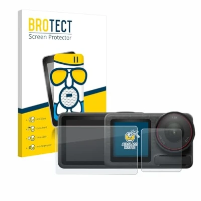 Afbeelding van BROTECT Antireflecterende Glas Screen Protector Mat voor DJI Osmo Action 5 Pro Schermbeschermer [Beschermglas Folie niet Gehard Glas]