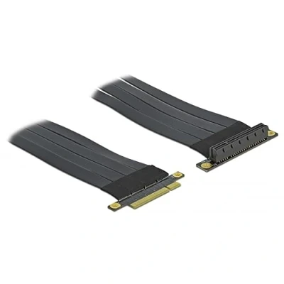 Afbeelding van Delock Riser Card PCI Express x8 naar met flexibele kabel 30 cm D