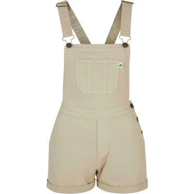 Afbeelding van Urban Classics Tuinbroek, Dames, Maat: Large, Offwhite raw
