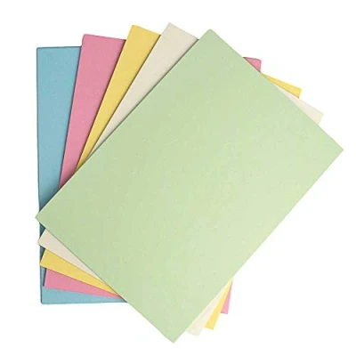 Afbeelding van House of kaart &amp; papier GSM gekleurd diverse pastelkleuren (pak van 50 vellen)