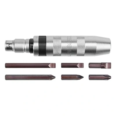 Afbeelding van Yato YT 2801 Impact Driver Cr V + 6 bits, 1 V,Zwart