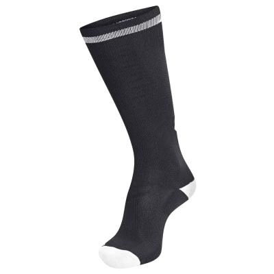 Afbeelding van Hummel Elite Indoor Kniekousen, Maat: 46 48, Black/blazing yellow