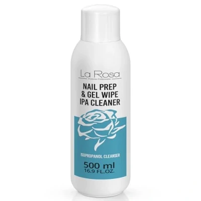 Afbeelding van LaRosa Nagelreiniger 500ml Isopropanol IPA Ontvetter voor Nagels Voorbereiding Nagellak, Gel, Hybriden en Kwasten NAIL PREP &amp; GEL WIPE Cleaner Gelnagels