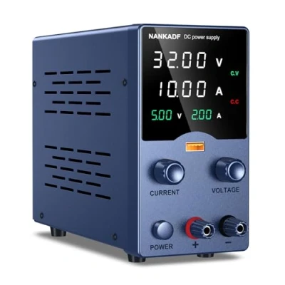Afbeelding van Laboratoriumvoeding GA001 (GA3010L (30V/10A))