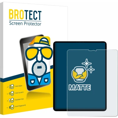 Afbeelding van BROTECT Antireflecterende Beschermfolie voor Apple iPad Pro 12.9&quot; 2022 (6. Gen.) Anti Glare Screen Protector, Mat, Ontspiegelend
