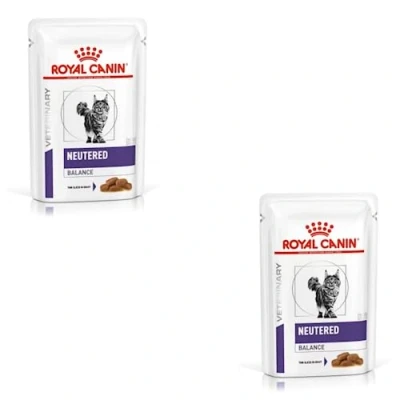 Afbeelding van Royal Canin Expert Neutered Balance Set van 2 stuks, x 12 85 g, compleet voer voor katten, nat gecastreerde volwassen katten of met neiging tot gewichtstoename