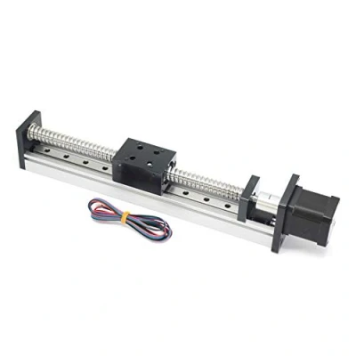 Afbeelding van Befenybay 200 mm lange reizen lineaire podiumactor met vierkante rails, SFU1605 kogelschroef NEMA17 stappenmotor voor zelfmontage CNC routeronderdelen, X Y Z as