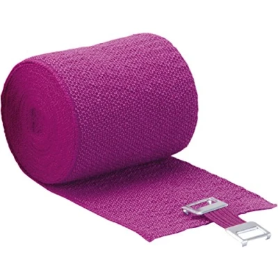 Afbeelding van Höga Lastic color, paars, 6 cm x 5 m uitgerekt, duurzaam elastisch ideaalverband per stuk verpakt (1 0,036 kg)