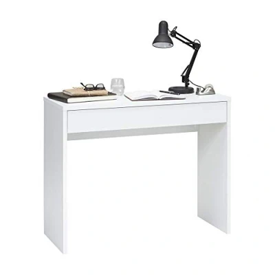 Afbeelding van FMD Möbel 362 001 P Console Checker, 100 x 80 40 cm modern (BxHxT in cm): ca. wit