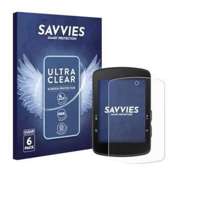 Afbeelding van Savvies Screenprotector voor Bryton Rider S510 Folie Beschermfolie transparant (6 Stuks)
