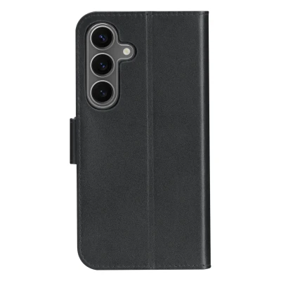 Afbeelding van Samsung Galaxy S25 Ultra Hoesje Echt leder dbramante1928 Bookcase Zwart Telefoonhoesje