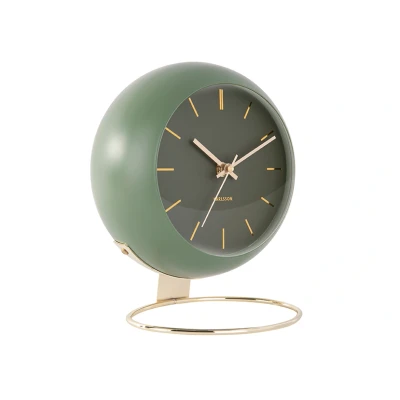 Afbeelding van Karlsson Staande klok Globe Rond Mosgroen Ø21cm
