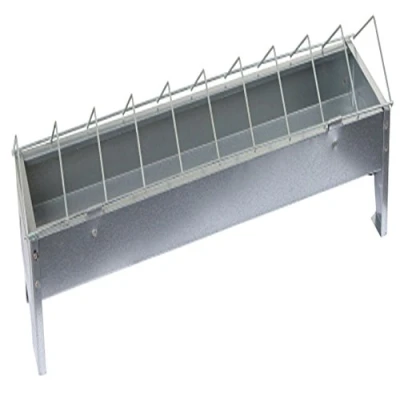 Afbeelding van Kerbl Kippenvoerbak verzinkt 50 x 10cm