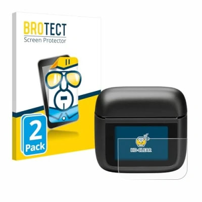 Afbeelding van BROTECT Screenprotector voor JBL Tour Pro 3 Folie Beschermfolie transparant (2 Stuks)