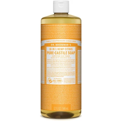 Afbeelding van Dr. Bronner&#039;s Vloeibare Zeep Citrus Orange 945 ml