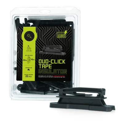 Afbeelding van ZoneGuard Duo Click Lintisolator Zwart 60 mm