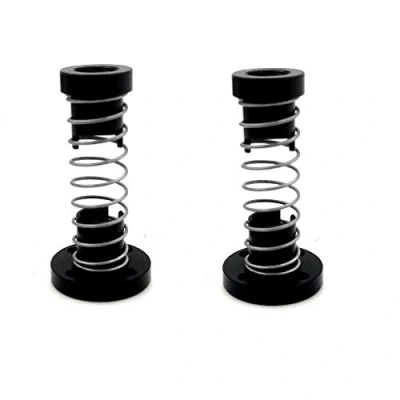 Afbeelding van 2 pack 3D printer TR8x8 T8 POM anti terugslag moeren voor lood 8 mm Acme schroefdraad staaf elimineren de kloofveer DIY CNC accessoires (pitch mm)