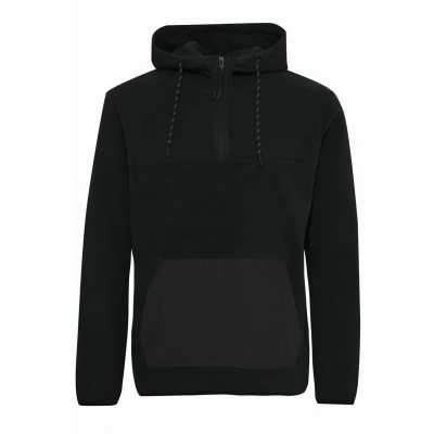 Afbeelding van Indicode Jeans Idpillamo Fleece trui, Heren, Maat: Medium, Black