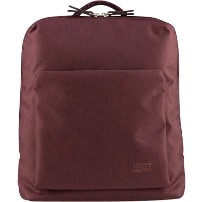 Afbeelding van JOST Vrije tijd Rugzak met laptopvak Bergen Daypack Backpack Wine Wijnrood