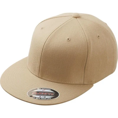 Afbeelding van Myrtle Beach Unisex Flexfit Flat Peak Cap (Khaki)