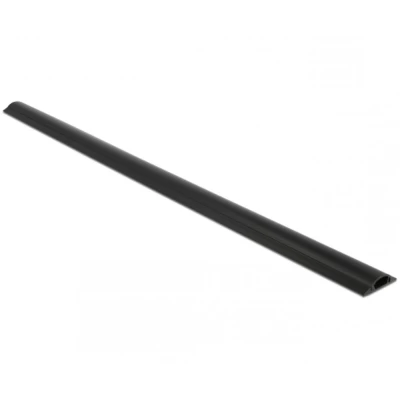 Afbeelding van Delock kabelgoot 3 x 0,8 cm lengte 1 m zwart