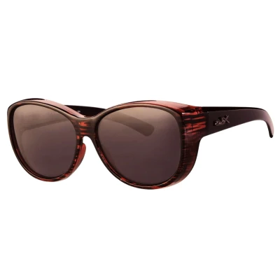 Afbeelding van Polariserende Overzetzonnebril Ruby Red Jungle Lady Elegante Vrouwelijke Gepolariseerde Zonnebril