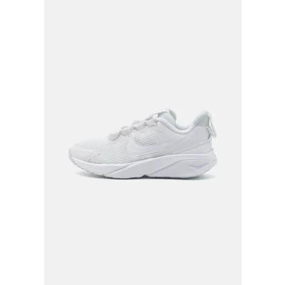 Afbeelding van Nike Performance STAR Runner 4 Unisex Hardloopschoenen neutraal voor kinderen, Maat: 27.5, White/pure platinum Textiel/ synthetisch