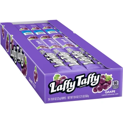 Afbeelding van Laffy Taffy Grape 24x23 gram 24 Pack Amerikaans Snoep
