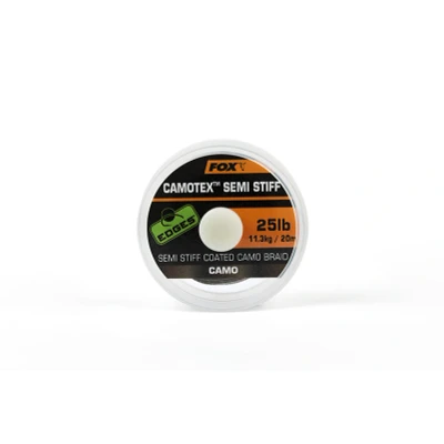 Afbeelding van Fox Edges Camotex Semi Stiff Coated Camo Braid 20m Maat : 35lb 15.9kg