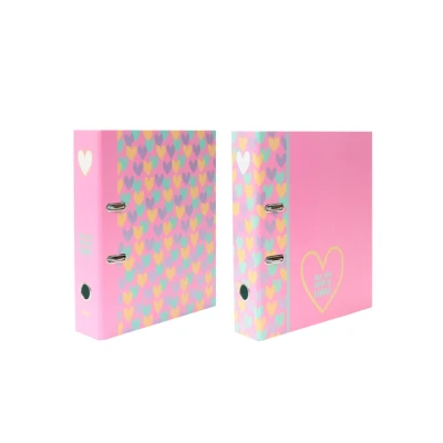 Afbeelding van Kangaro ordner B&#039;LOG HEARTS formaat A4 2 rings stuks AN 124095 A