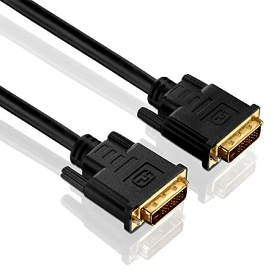 Afbeelding van PureLink PI4200 015 Dual Link DVI verbindingskabel (WUXGA (1920x1200)), D stekker (24+1) op (24+1), gecertificeerd, 1,50m, zwart