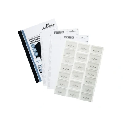 Afbeelding van Durable Congresspeldenset 40 x 60 mm met speld