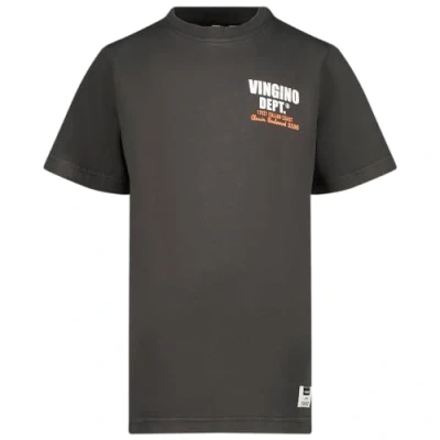Afbeelding van Vingino JARY Tshirt print voor kinderen, Maat: 128, Mattelic grey