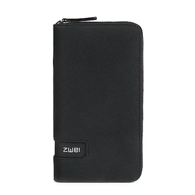 Afbeelding van Zwei M.Wallet MW2 Nubuck zwart, uniseks, volwassenen, Eén maat, Casual
