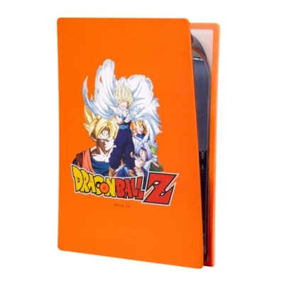 Afbeelding van FRTEC siliconen hoes voor PS5 console, Disk Edition, Dragon Ball Z, stof en krasbestendig, dubbele PS5, eenvoudige installatie (originele PS5)