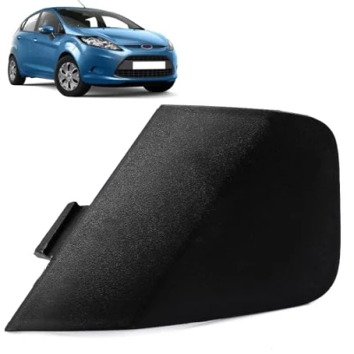 Afbeelding van ROBUUST Voorbumper Towing Eye Cover Cap Zwart voor Ford Fiesta Mk7 1532222 2008 2012
