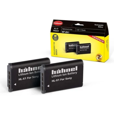 Afbeelding van Hahnel HL X1 Sony Type Twin Pack