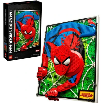 Afbeelding van LEGO Art De geweldige Spider Man 31209