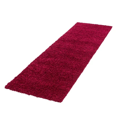 Afbeelding van Hoogpolige loper Life Rood 80x250cm Adana Carpets
