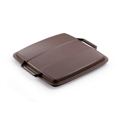 Afbeelding van 6x Durable DURABIN LID 90 bruin